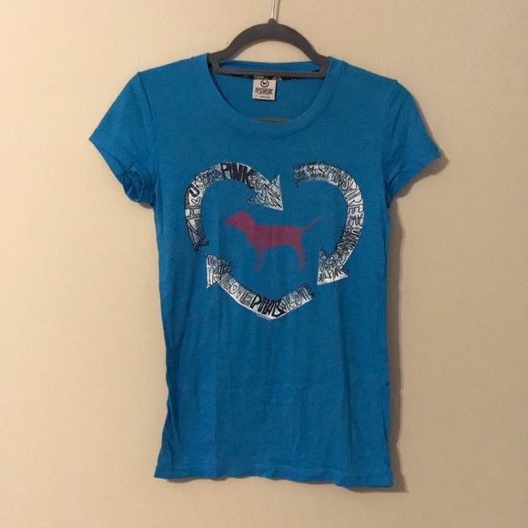 💙♻️PINK Recycle Love Tee - Picture 1 of 4